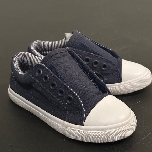 Toddler Boys' Dwayne Slip On Sneakers Blue - Cat & Jack - SIZE 10 - Picture 1 of 5